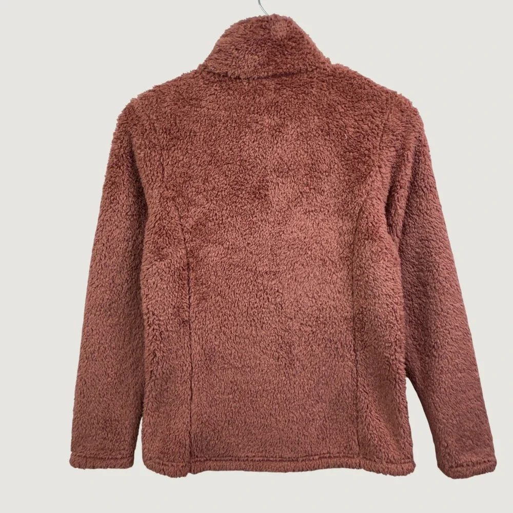 Patagonia Los Gatos 1/4 Zip Fleece XS Century Pink Fuzzy Gorpcore Pullover‎